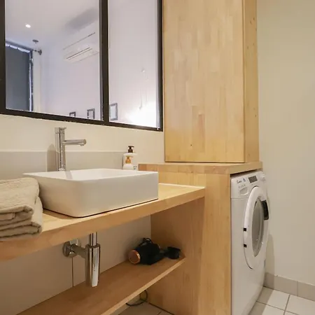 Dv5 Anthracite - Metro - Gare Jean-jaures Apartment *